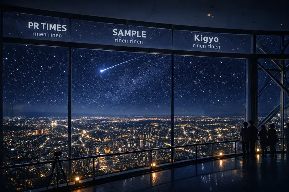 世界初の人工流れ星プロジェクトのパートナーに就任し、連携企画「地上の星プロジェクト」を始動 画像 3