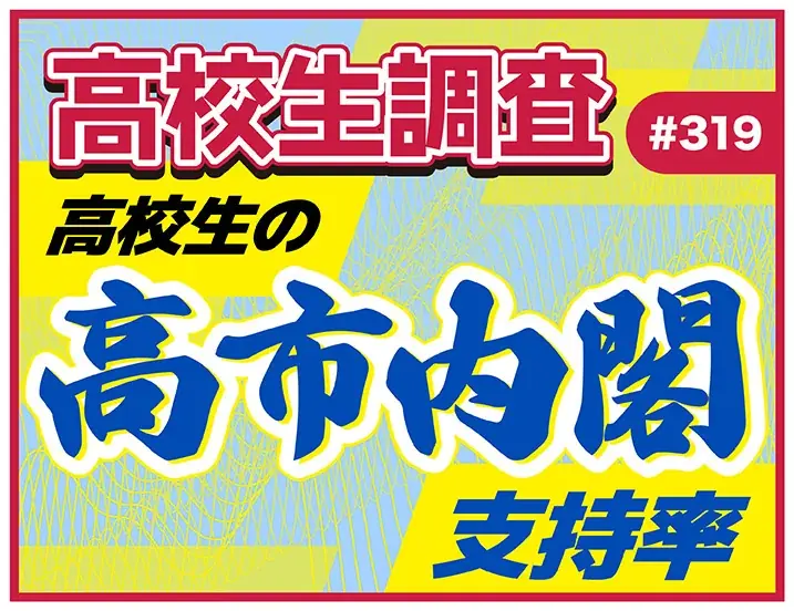 高校生の高市内閣支持率【高校生調査】 画像 1