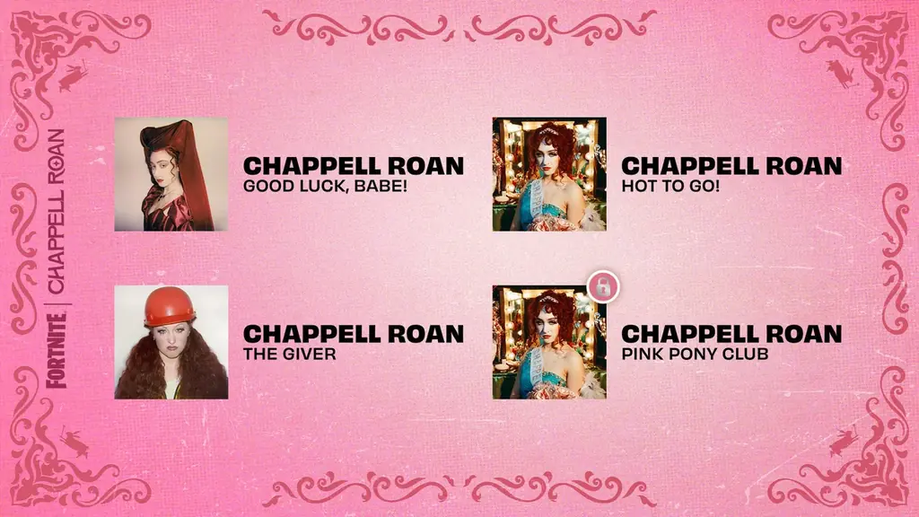 Chappell Roan – Midwest PrincessがFortnite Festivalに登場！ 画像 3