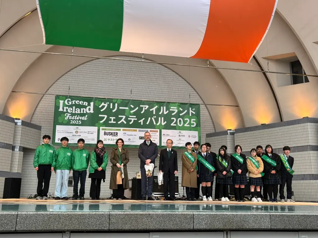 日本中が緑色に染まるアイルランドのお祭り 画像 3