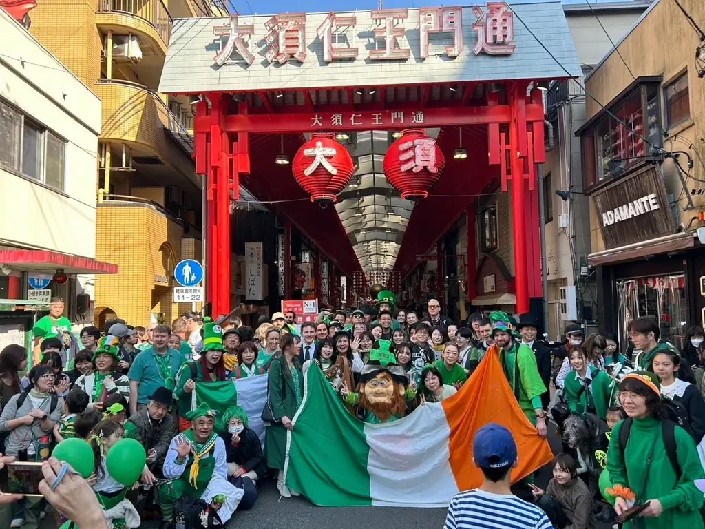 日本中が緑色に染まるアイルランドのお祭り 画像 6
