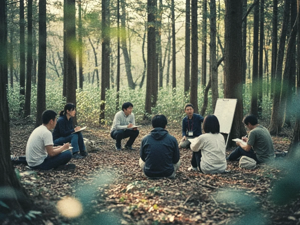 AI時代だからこそ、自然環境を“研修の場”に。 画像 3