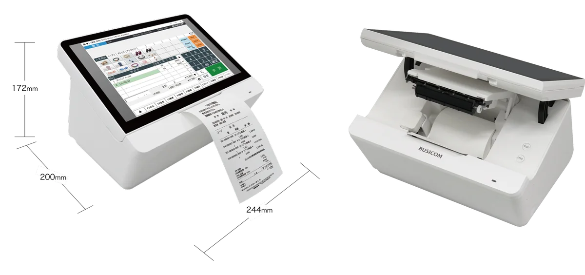 化粧品店に特化したコンパクトなPOSレジをビジコムが提供開始 画像 3