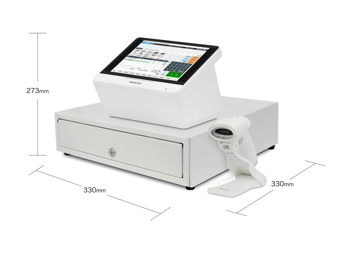 化粧品店に特化したコンパクトなPOSレジをビジコムが提供開始 画像 6