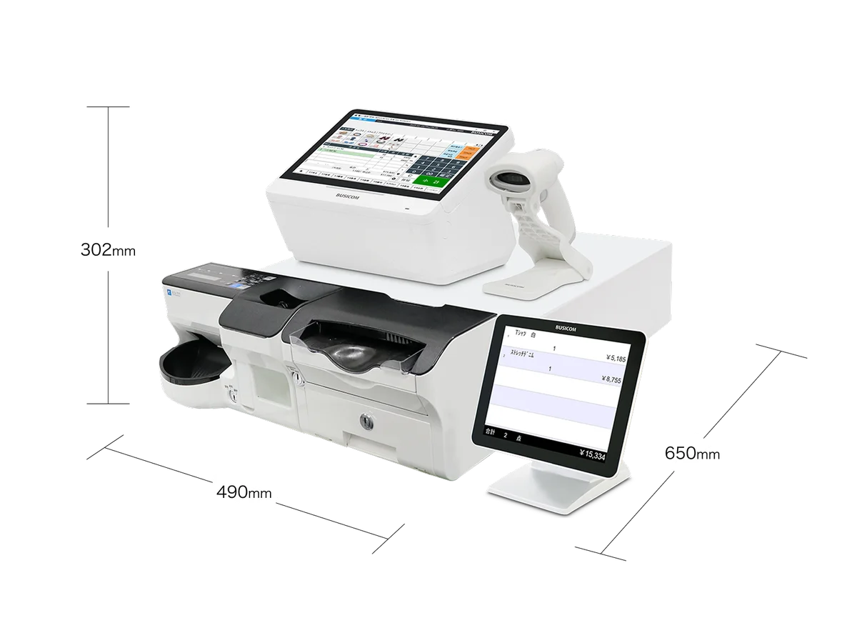 化粧品店に特化したコンパクトなPOSレジをビジコムが提供開始 画像 7