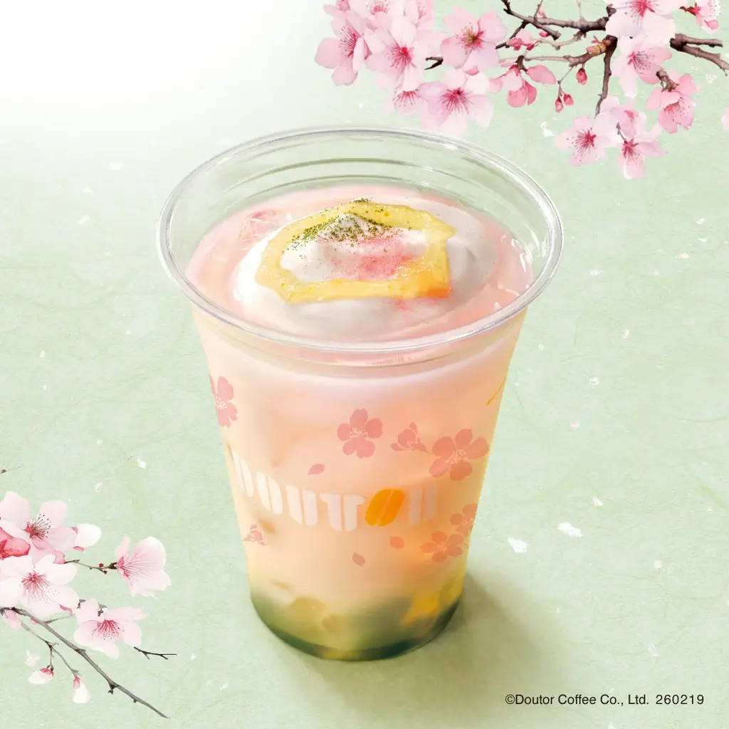 ドトールコーヒーショップで2月19日より「ふわりと香る。桜フェア」スタート 画像 3