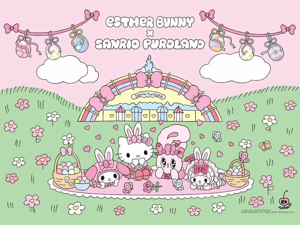 韓国発の人気キャラクター「エスターバニー」とのスペシャルコラボ決定 うさぎになってHop Step Jump！「PUROSPRINGPARTY」が3月19日（木）よりスタート 画像 6