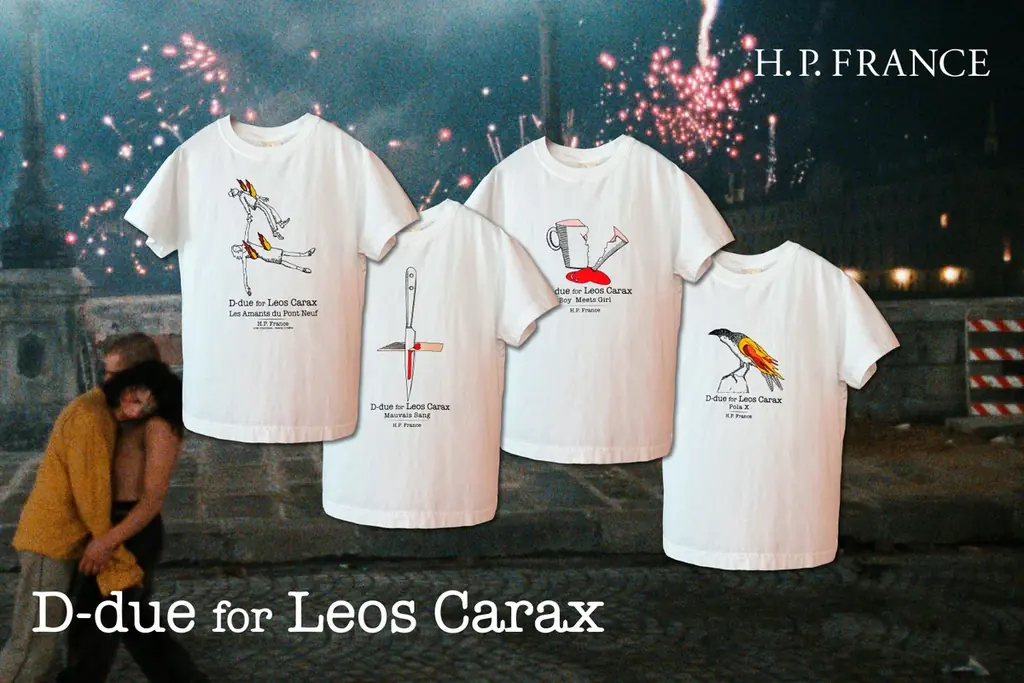 2/21発売　デ・ドゥエ×カラックス コラボTシャツ4種