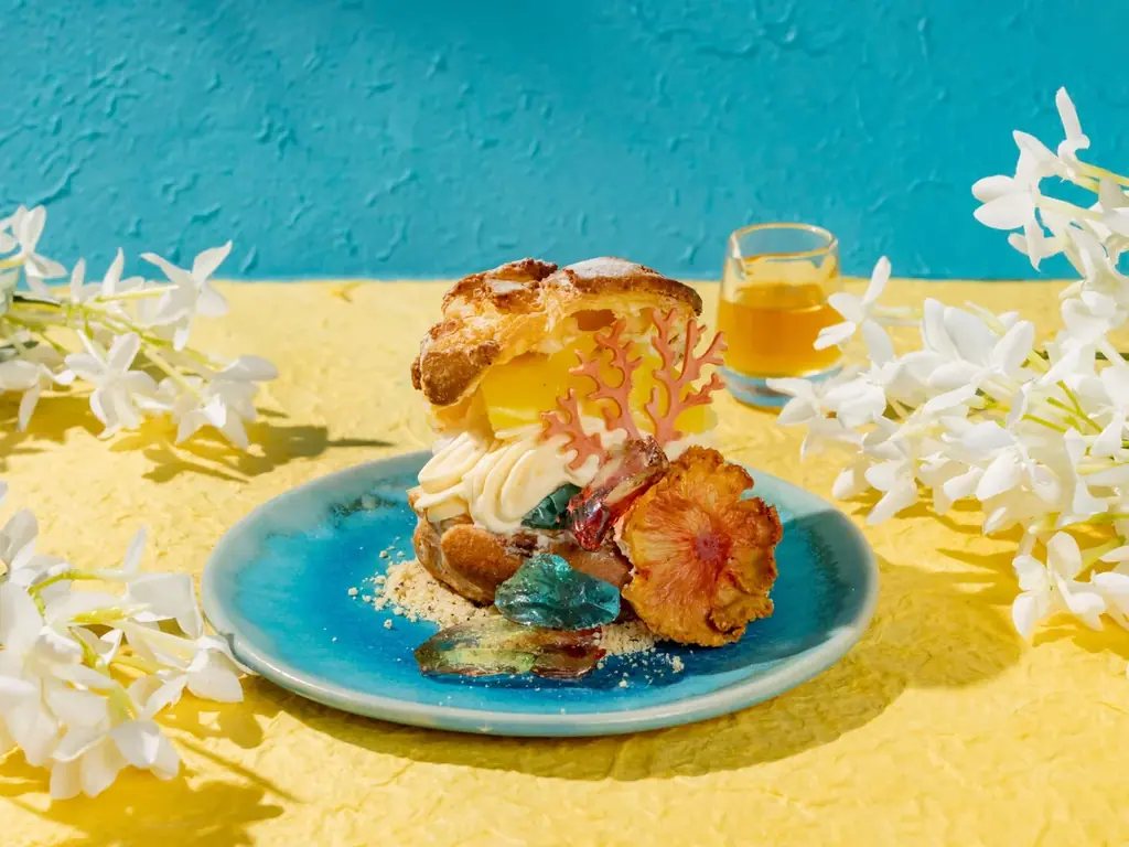 沖縄の夏気分を先取り！ライフスタイルホテル「ESTINATE HOTEL 那覇」にて、沖縄の定番・さんぴん茶の新たな魅力に出会える、シューアイスやドリンクなど期間限定メニューが3月1日より登場 画像 2