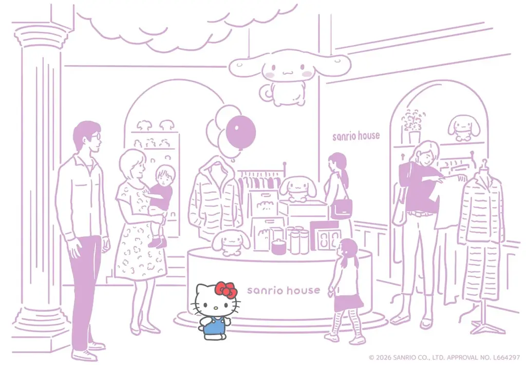 サンリオが監修するマッシュグループの新ブランドオフィシャルストア「sanrio house(サンリオハウス)」がローンチ！ 画像 2