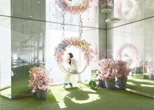 日本で一番早い開花宣言！？花粉を気にせず屋内でお花見気分♪『てんぼうパーク　さくらまつり』夜間限定で提灯を持って特別な春の記念撮影も！*2月26日（木）～5月10日（日）* 画像 6