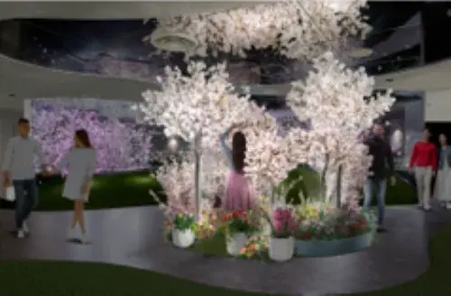 日本で一番早い開花宣言！？花粉を気にせず屋内でお花見気分♪『てんぼうパーク　さくらまつり』夜間限定で提灯を持って特別な春の記念撮影も！*2月26日（木）～5月10日（日）* 画像 9