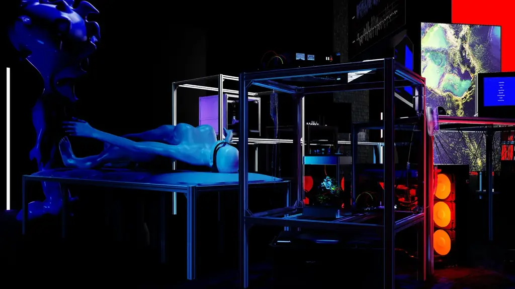 『バイオハザード』の「t-ウィルス」や”翼が生える成分配合”のエナジードリンクなど、最先端バイオテクノロジーを応用した最新コラボアートを渋谷PARCOで世界初公開 – LOM BABY 画像 11