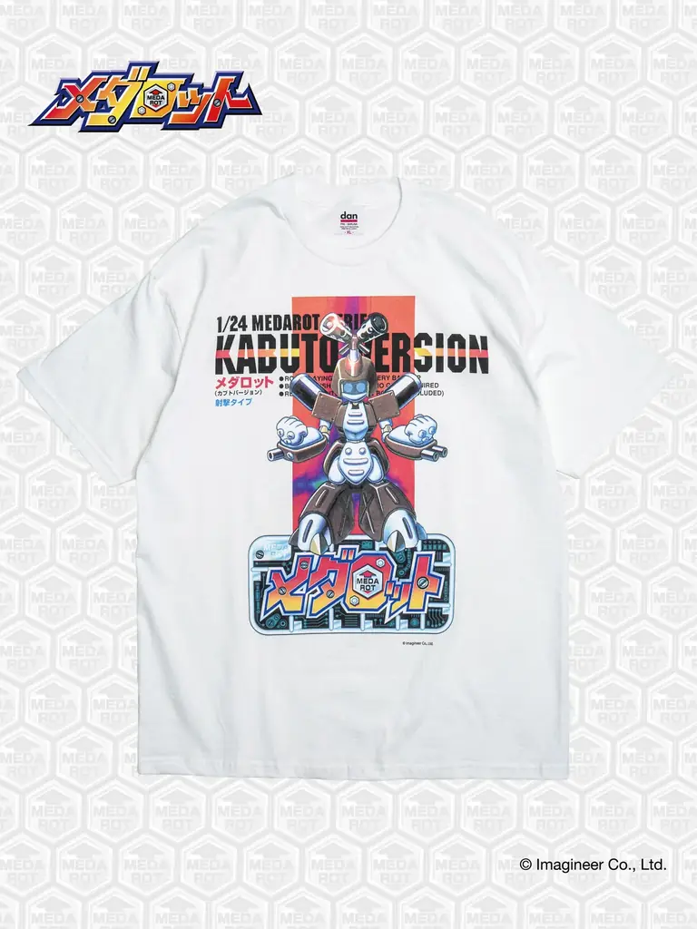 DAN×メダロットTシャツ第6弾、受注は2/28まで