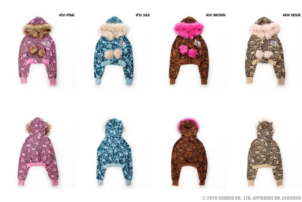 ク・ラッチが展開するストリートブランド「GALFY」のギャルライン『CANDY GALFY(キャンディーガルフィー)』とサンリオの人気キャラクター『ハローキティ』とのコラボレーションコレクションを発売 画像 11