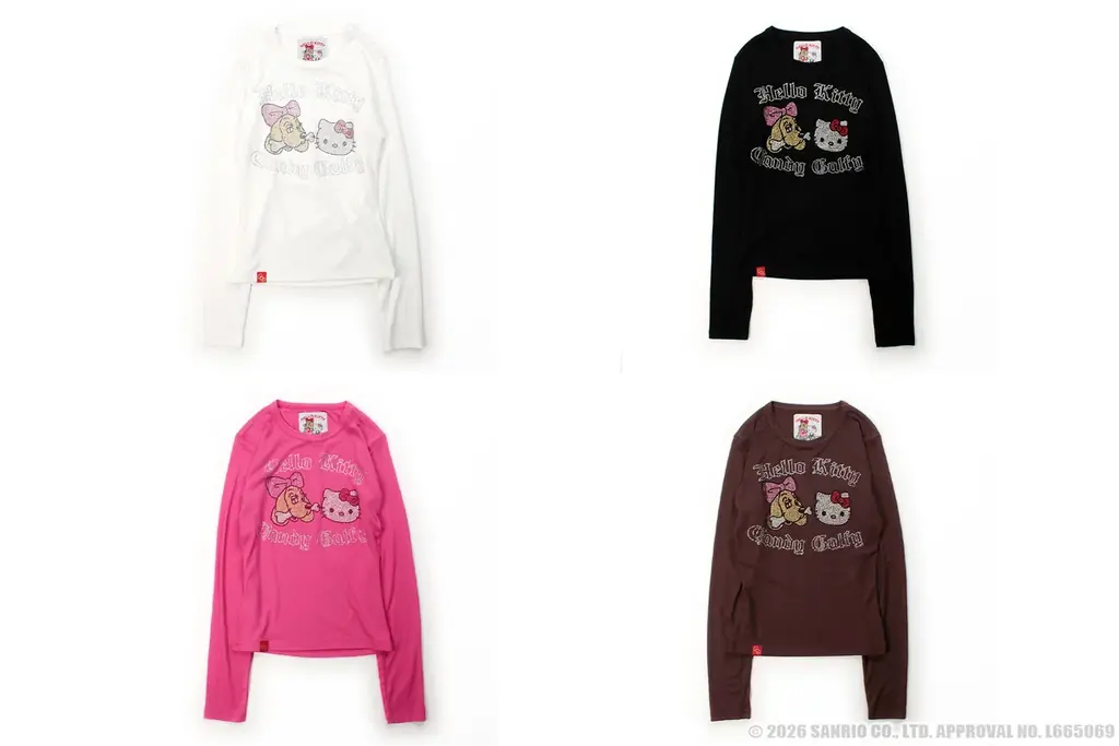 ク・ラッチが展開するストリートブランド「GALFY」のギャルライン『CANDY GALFY(キャンディーガルフィー)』とサンリオの人気キャラクター『ハローキティ』とのコラボレーションコレクションを発売 画像 13