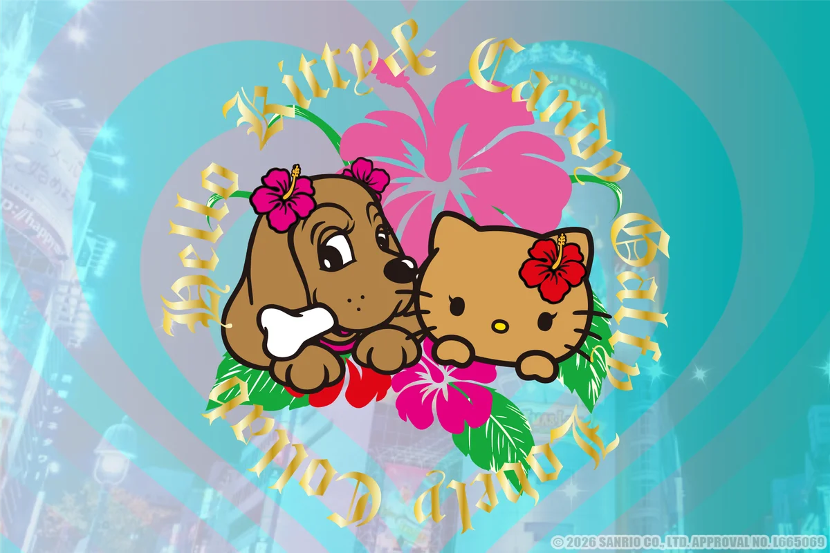 ク・ラッチが展開するストリートブランド「GALFY」のギャルライン『CANDY GALFY(キャンディーガルフィー)』とサンリオの人気キャラクター『ハローキティ』とのコラボレーションコレクションを発売 画像 3