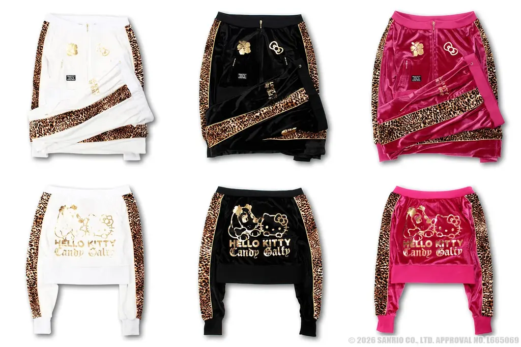 ク・ラッチが展開するストリートブランド「GALFY」のギャルライン『CANDY GALFY(キャンディーガルフィー)』とサンリオの人気キャラクター『ハローキティ』とのコラボレーションコレクションを発売 画像 4