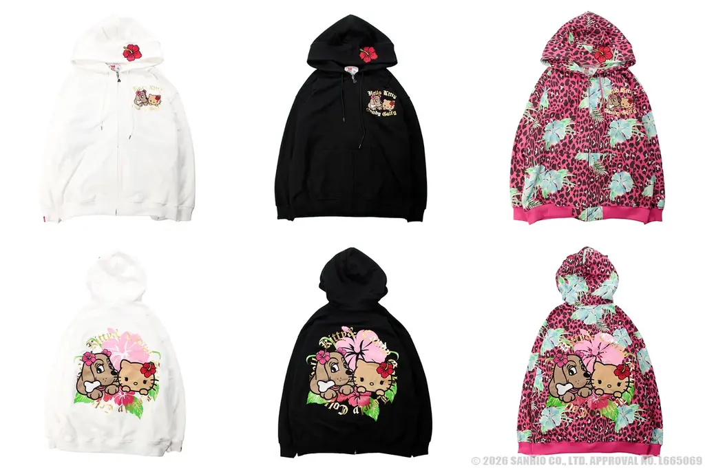 ク・ラッチが展開するストリートブランド「GALFY」のギャルライン『CANDY GALFY(キャンディーガルフィー)』とサンリオの人気キャラクター『ハローキティ』とのコラボレーションコレクションを発売 画像 6