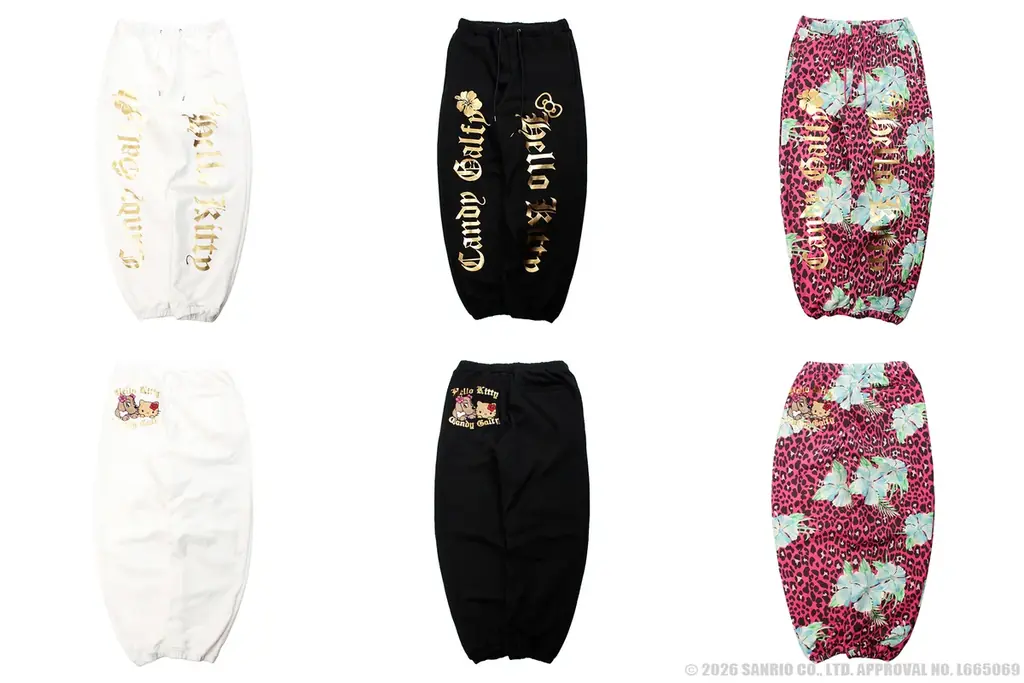 ク・ラッチが展開するストリートブランド「GALFY」のギャルライン『CANDY GALFY(キャンディーガルフィー)』とサンリオの人気キャラクター『ハローキティ』とのコラボレーションコレクションを発売 画像 7