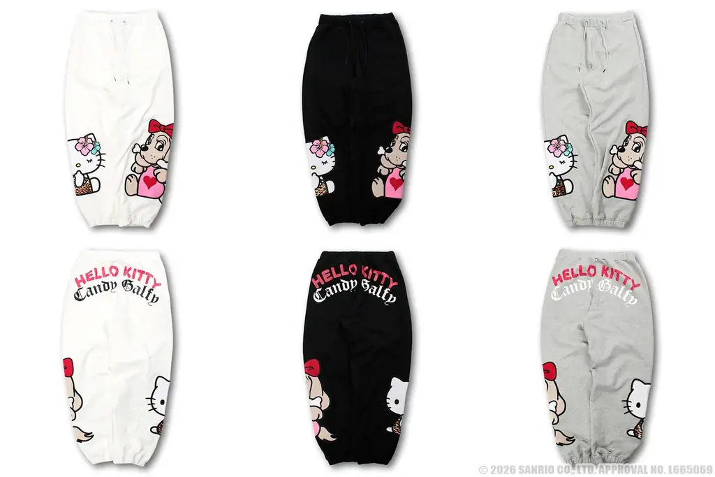 ク・ラッチが展開するストリートブランド「GALFY」のギャルライン『CANDY GALFY(キャンディーガルフィー)』とサンリオの人気キャラクター『ハローキティ』とのコラボレーションコレクションを発売 画像 9