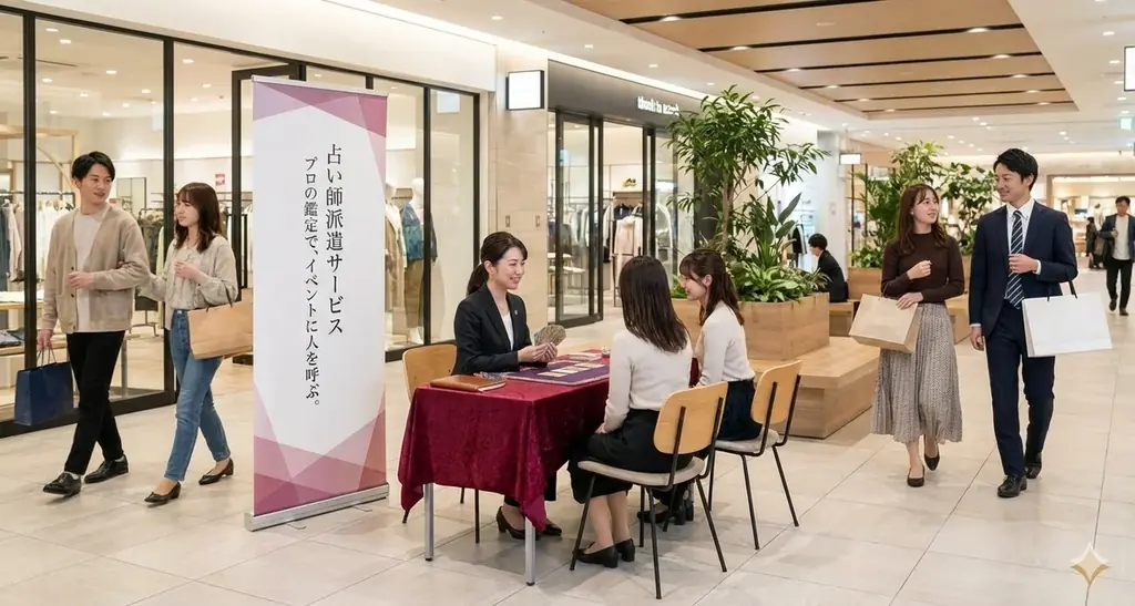 【占い師派遣サービス】イベントに行列と笑顔を！厳選されたプロ占い師を派遣 画像 2