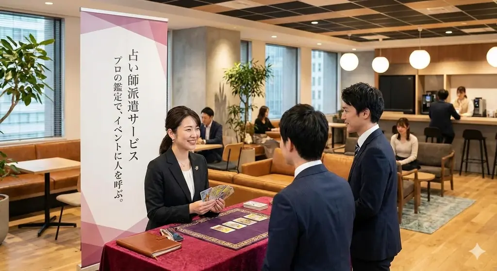 【占い師派遣サービス】イベントに行列と笑顔を！厳選されたプロ占い師を派遣 画像 5