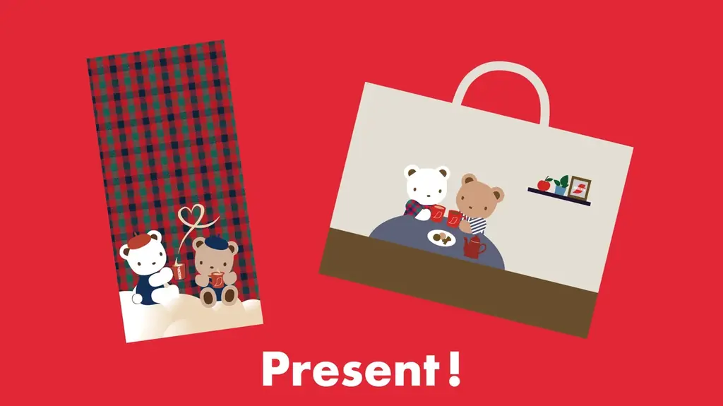 NESCAFÉ × familiar 初のコラボレーションが実現！ ファミリアチェックとクマちゃんをあしらったオリジナルデザインの「ネスカフェ ふわラテ」が数量限定で登場 画像 4