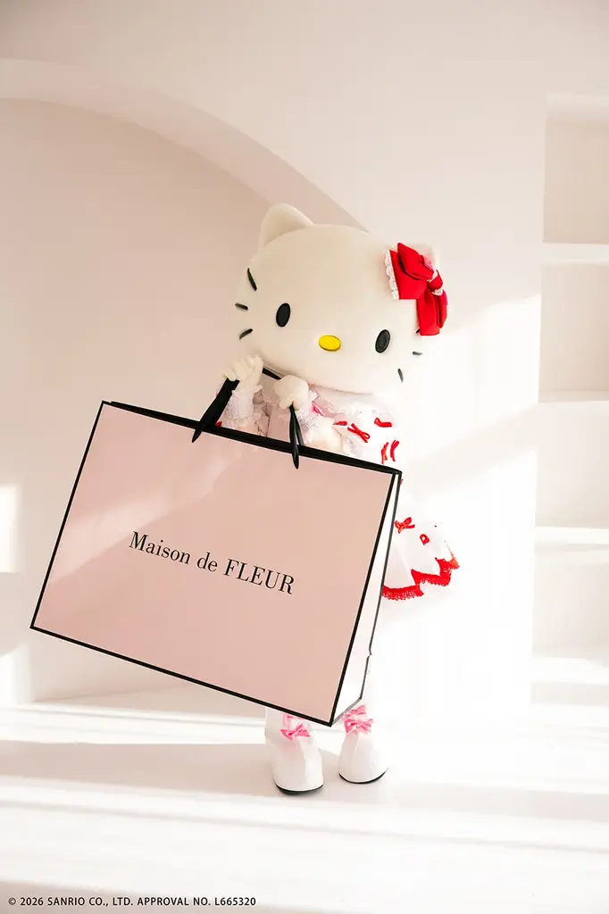 【Maison de FLEUR】カバーガールにハローキティが登場！いちごのリボンを纏ったハローキティが贈るブランドブック新発売 画像 8