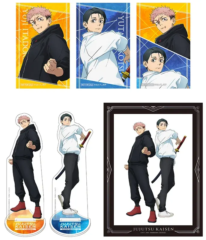 『呪術廻戦 死滅回游 前編』Blu-ray＆DVD Vol.1～4が、2026年4月15日から順次発売！　アニメイトにて全巻購入いただくと、虎杖＆乙骨の描き下ろしイラストを使用した特典3種が付く!! 画像 2