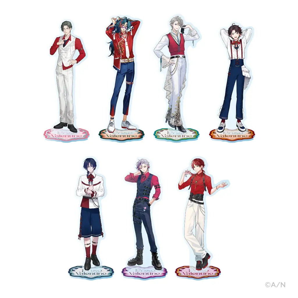 にじさんじから「Rose Valentine」グッズが登場！2026年2月6日(金)18時から販売開始！ 画像 3