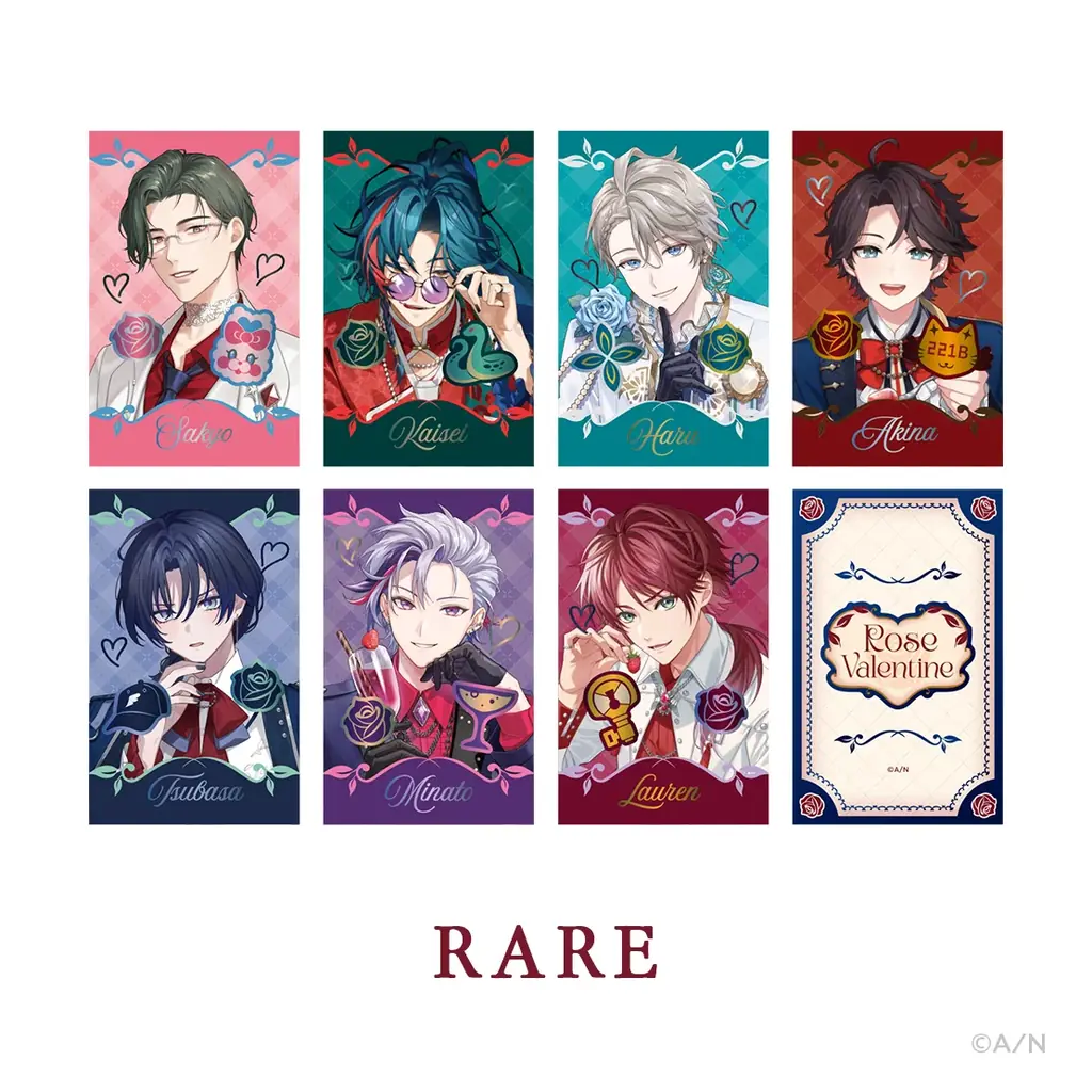 にじさんじから「Rose Valentine」グッズが登場！2026年2月6日(金)18時から販売開始！ 画像 6