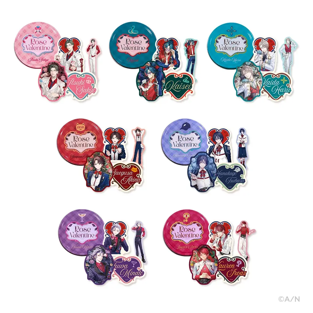 にじさんじから「Rose Valentine」グッズが登場！2026年2月6日(金)18時から販売開始！ 画像 9
