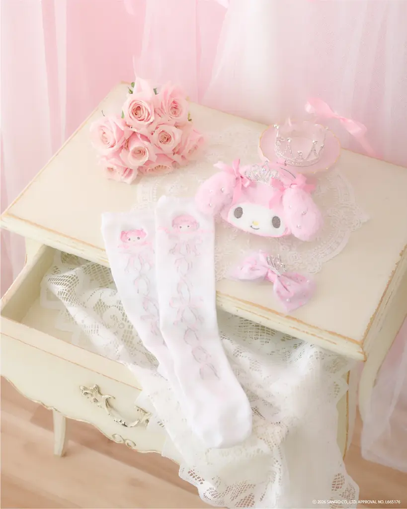 気分は夢見るバレリーナ。メゾ ピアノからマイメロディとマイスウィートピアノのオリジナルアイテムが登場！ 画像 14