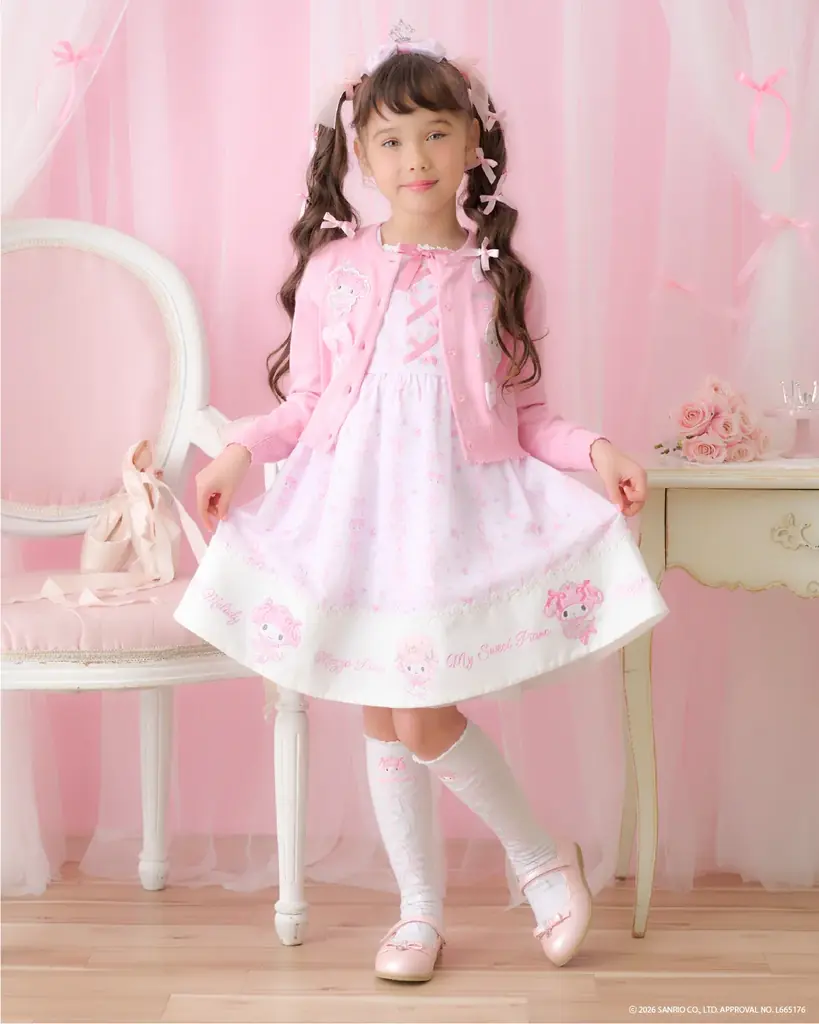 気分は夢見るバレリーナ。メゾ ピアノからマイメロディとマイスウィートピアノのオリジナルアイテムが登場！ 画像 2