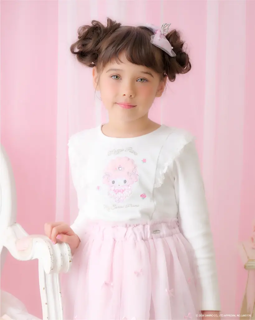 気分は夢見るバレリーナ。メゾ ピアノからマイメロディとマイスウィートピアノのオリジナルアイテムが登場！ 画像 4