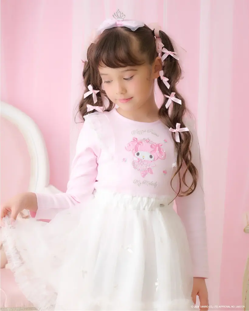 気分は夢見るバレリーナ。メゾ ピアノからマイメロディとマイスウィートピアノのオリジナルアイテムが登場！ 画像 5