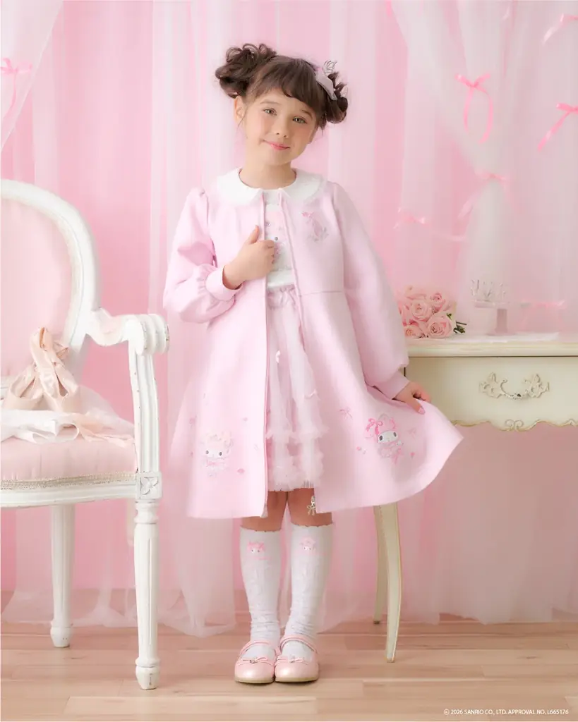 気分は夢見るバレリーナ。メゾ ピアノからマイメロディとマイスウィートピアノのオリジナルアイテムが登場！ 画像 7