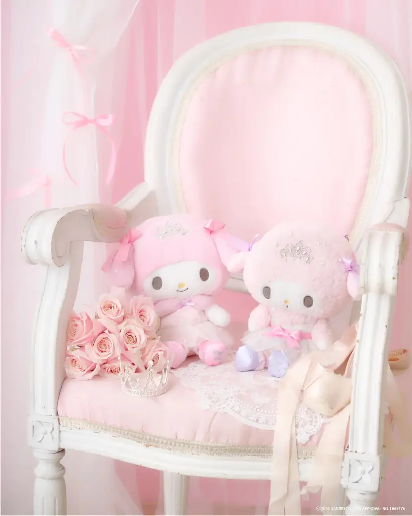 気分は夢見るバレリーナ。メゾ ピアノからマイメロディとマイスウィートピアノのオリジナルアイテムが登場！ 画像 8