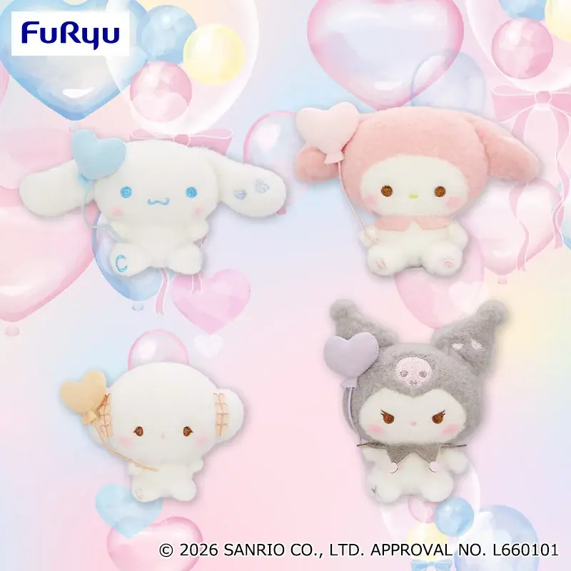 3月6日（金）はシナモロールのお誕生日！バースデーをお祝いするフリュー限定オリジナルデザインのプライズが2月上旬より登場 画像 2