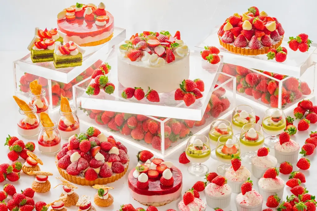 【シェラトングランドホテル広島】開業15周年記念 スイーツブッフェ「ストロベリーセレブレーション」開催 画像 1