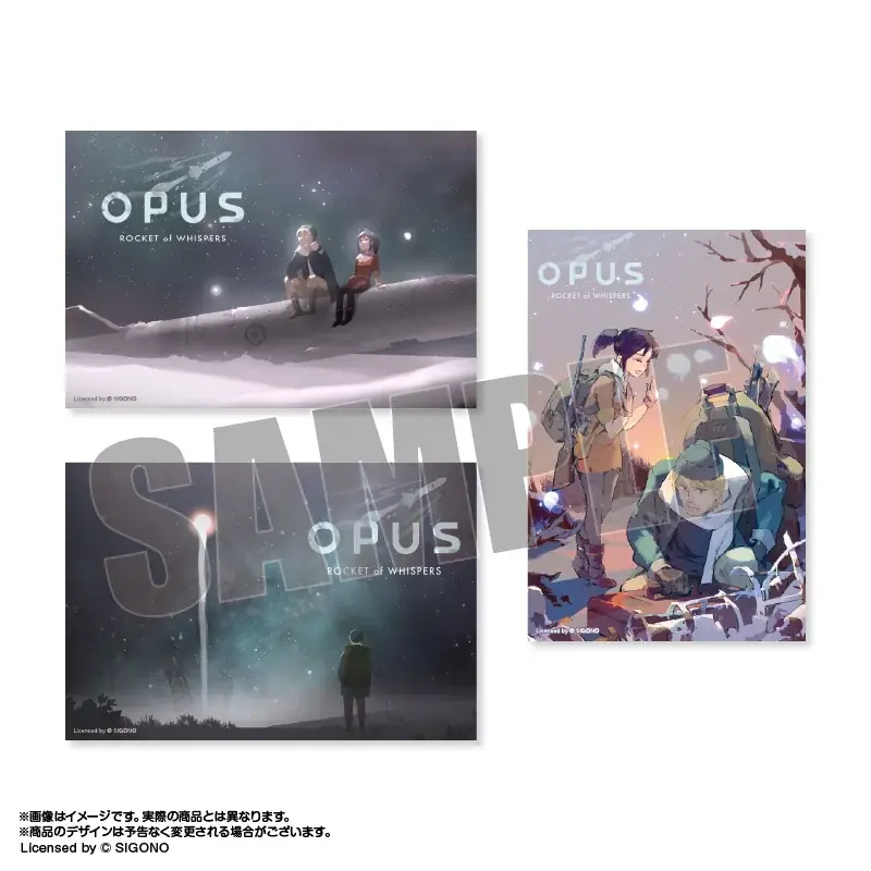 『OPUS 星歌の響き』のPlayStation®5移植決定記念！「あみあみ」が台湾の人気インディーゲームスタジオ「SIGONO」とコラボ！限定グッズが続々登場。 画像 15