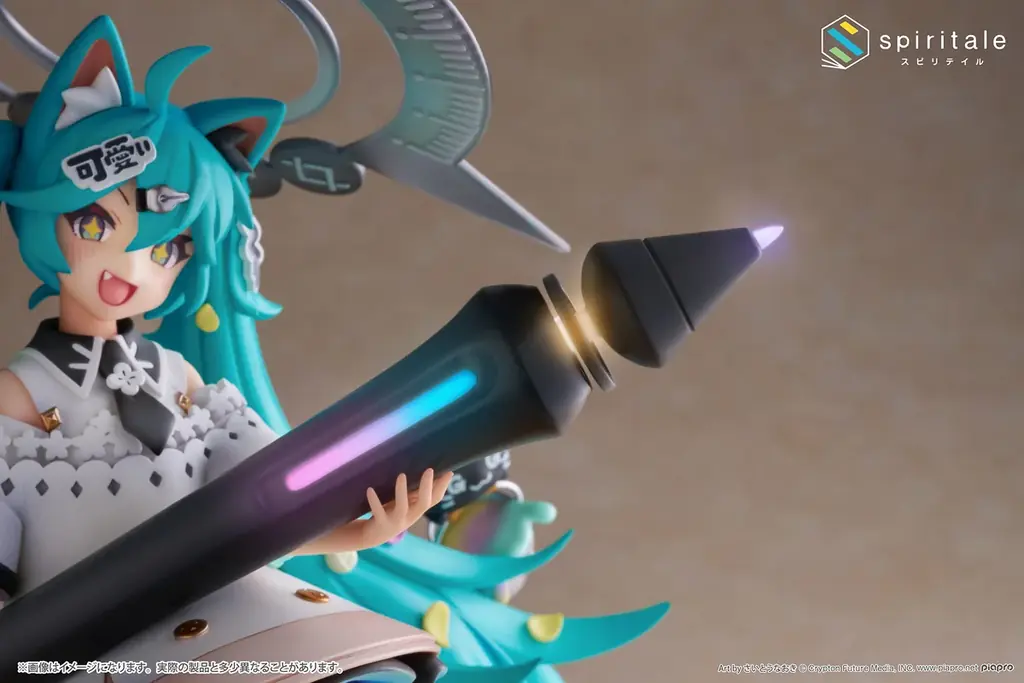 高品質フィギュアブランド『spiritale』ー初音ミク×さいとうなおき 初音ミクのフィギュアをつくってみた！～お絵描きver.～ 1/7スケールフィギュア登場！ 画像 10