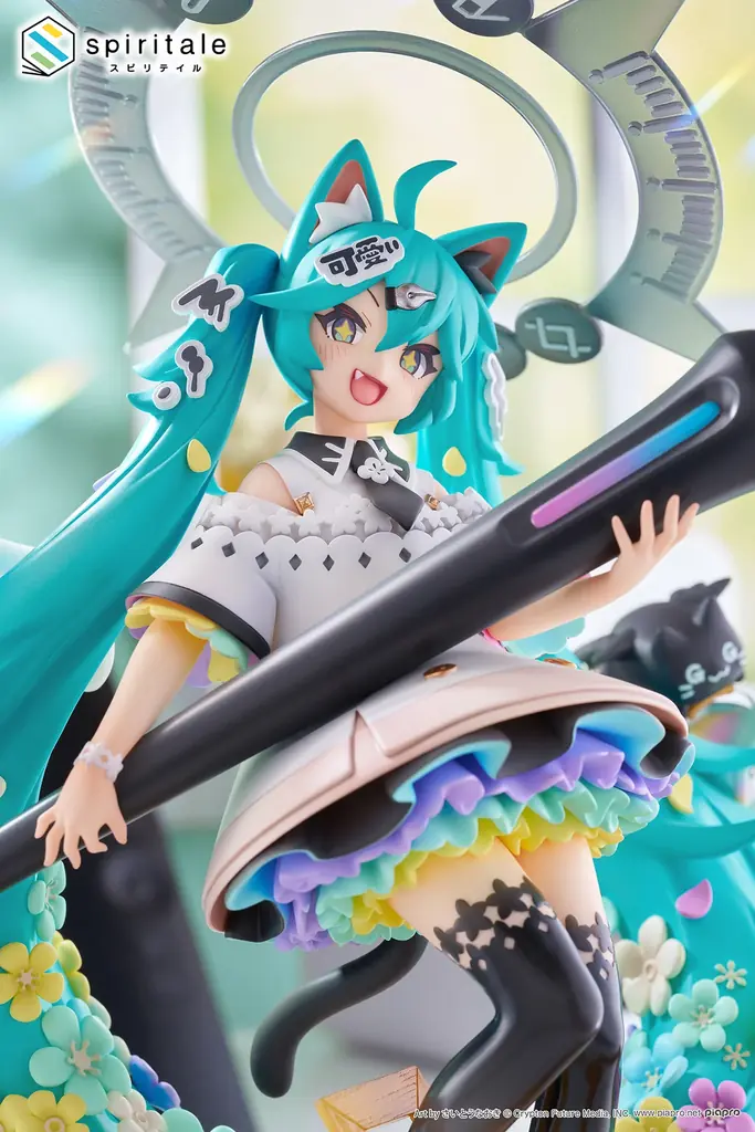 高品質フィギュアブランド『spiritale』ー初音ミク×さいとうなおき 初音ミクのフィギュアをつくってみた！～お絵描きver.～ 1/7スケールフィギュア登場！ 画像 16