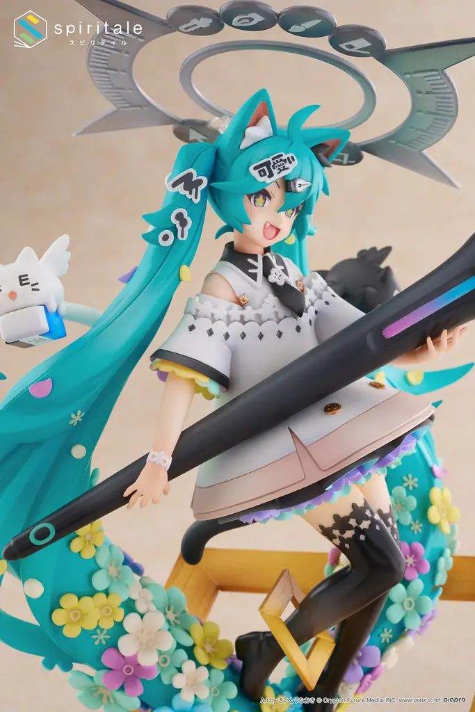 高品質フィギュアブランド『spiritale』ー初音ミク×さいとうなおき 初音ミクのフィギュアをつくってみた！～お絵描きver.～ 1/7スケールフィギュア登場！ 画像 5