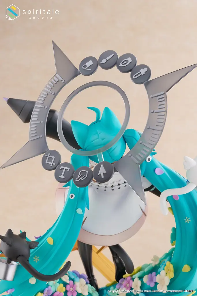 高品質フィギュアブランド『spiritale』ー初音ミク×さいとうなおき 初音ミクのフィギュアをつくってみた！～お絵描きver.～ 1/7スケールフィギュア登場！ 画像 6