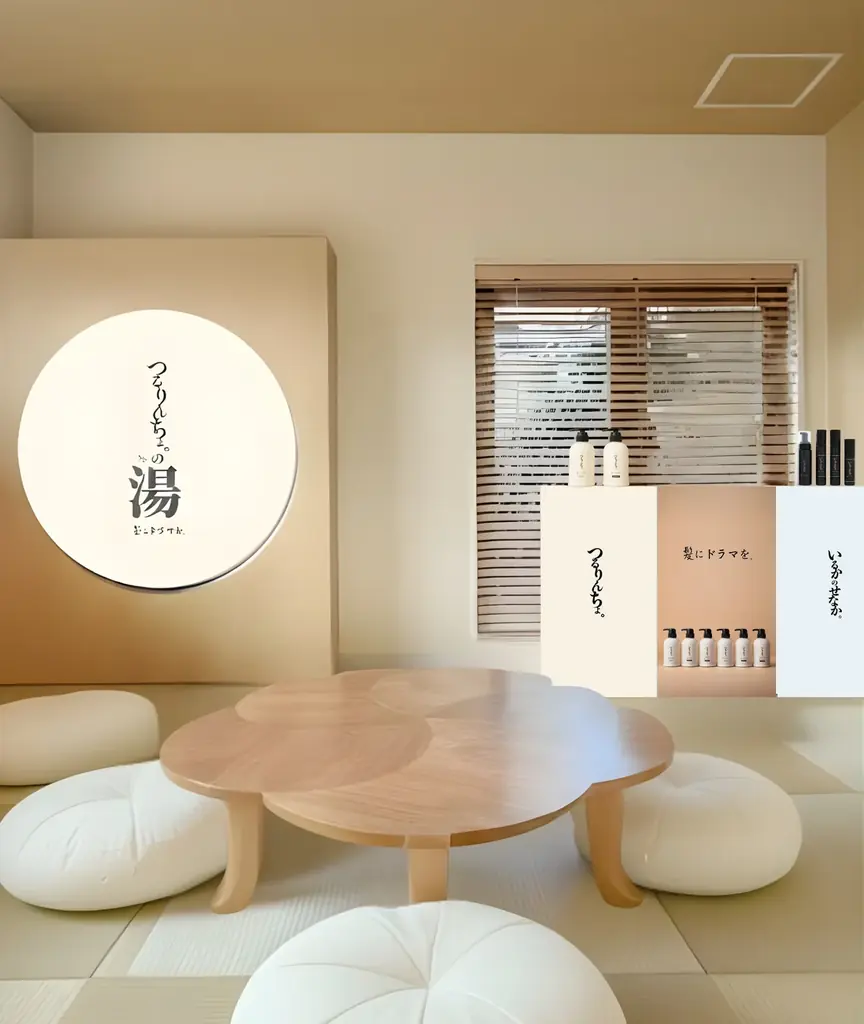 美容室発ヘアケアブランド「つるりんちょ。」。人気銭湯「松本湯」とのコラボイベント『つるりんちょ。の湯』を開催。サロン限定品を含む“パーフェクトケア”を全開放 画像 2