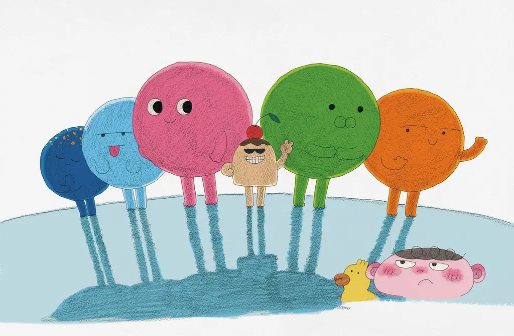 伊豆見香苗×ポップしなないでのコラボ絵本『どっぽん！ バスボール』2026年2月6日（金）”お風呂の日”発売！ 読めばお風呂に入りたくなる「バスボール絵本」誕生！ ポップしなないでの新曲もリリース！ 画像 8