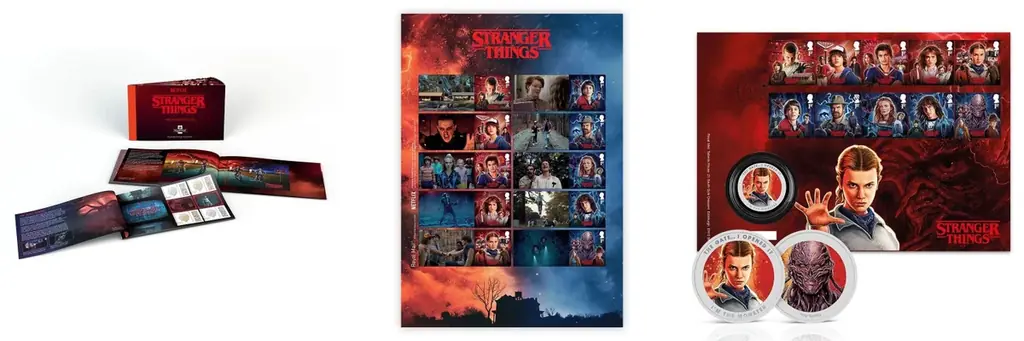シリーズ完結後も世界は続く。「STRANGER THINGS FOREVER」キャンペーン開催 英国 ROYAL MAIL 公式特製グッズをPGSが限定配布 画像 3