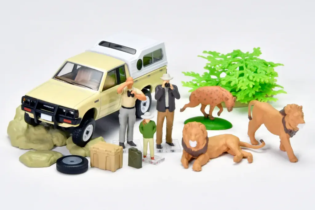 ハイクオリティ動物フィギュアとミニカーで映え写真を撮ろう！海洋堂×トミカリミテッド ヴィンテージ コラボ「ジオコレ６４＃カースナップ」第２弾　２０２６年７月発売！ 画像 13